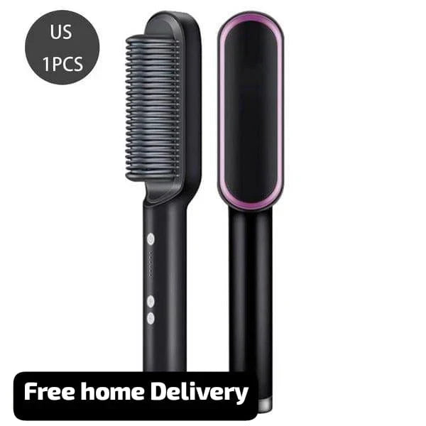 Professional hair straightener Brush