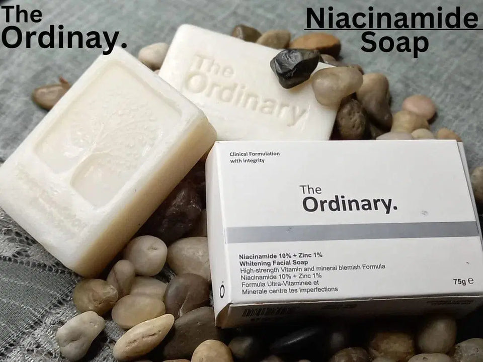Revitalize Your Skin with 2 in 1 Skincare Bundle - Niacinamide Soap & Serum (2 Pcs)