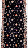 Women's Velvet Embroidered Border Shawl